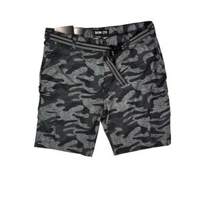 NWT - Iron & Co. Hybrid Camo Stretch‎ Performance Cargo Shorts Men's Size 40